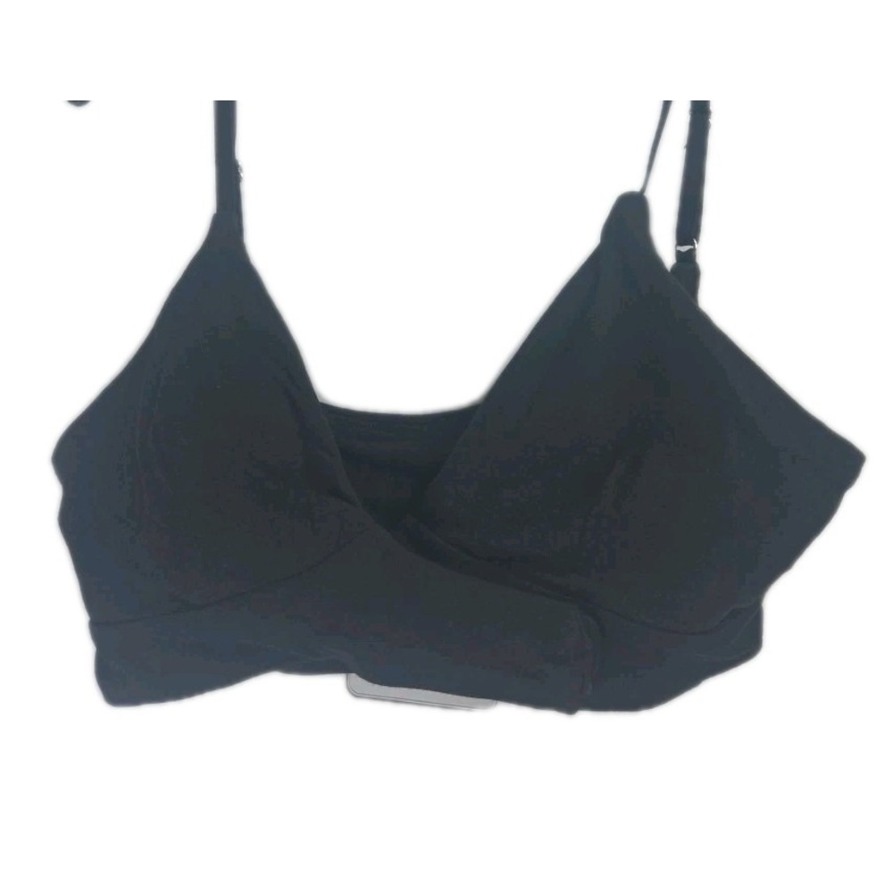 Slick Chicks Adaptive Wireless Front Closure Women's Bra Size M Color Black